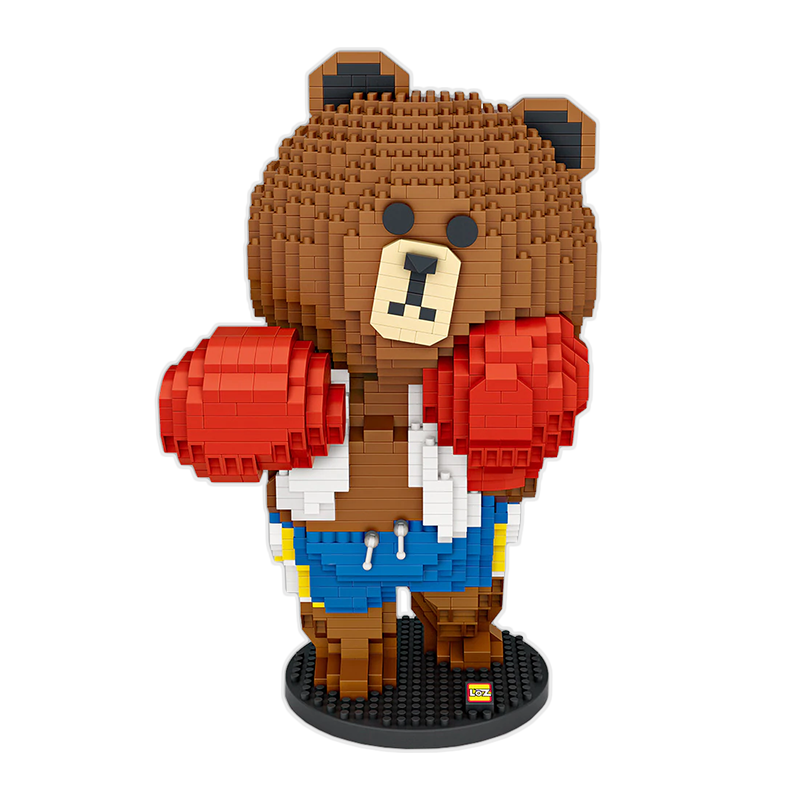 Fun Boxing Bear - Block Center