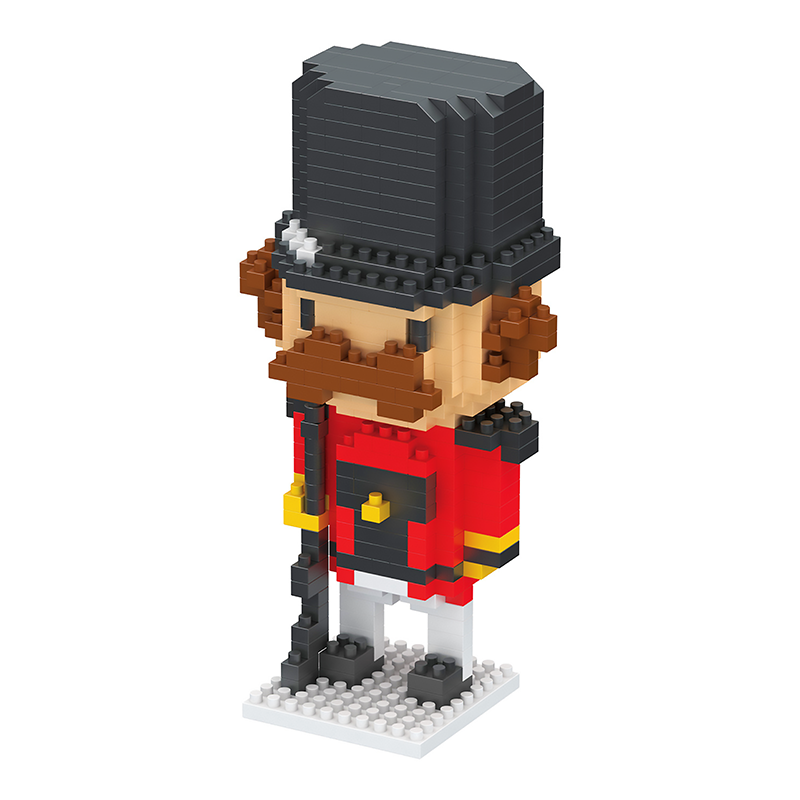 Little British Nutcracker - Block Center