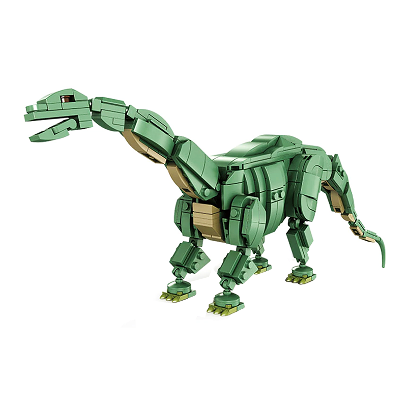 Majestic Brontosaurus - Block Center