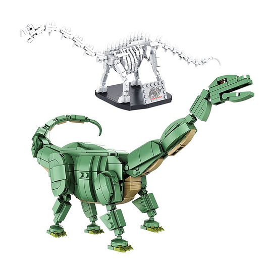 Majestic Brontosaurus - Block Center