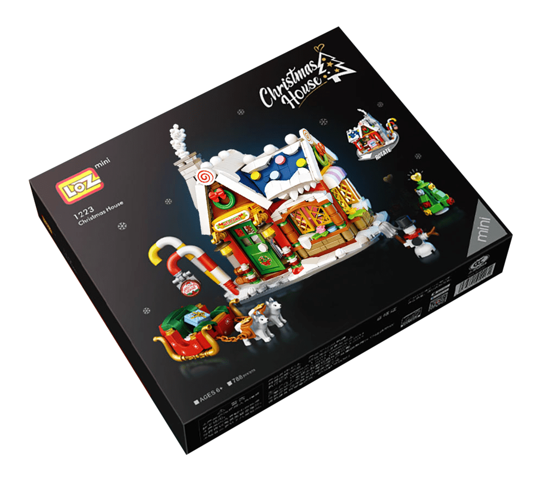 Special Winter Christmas House - Block Center