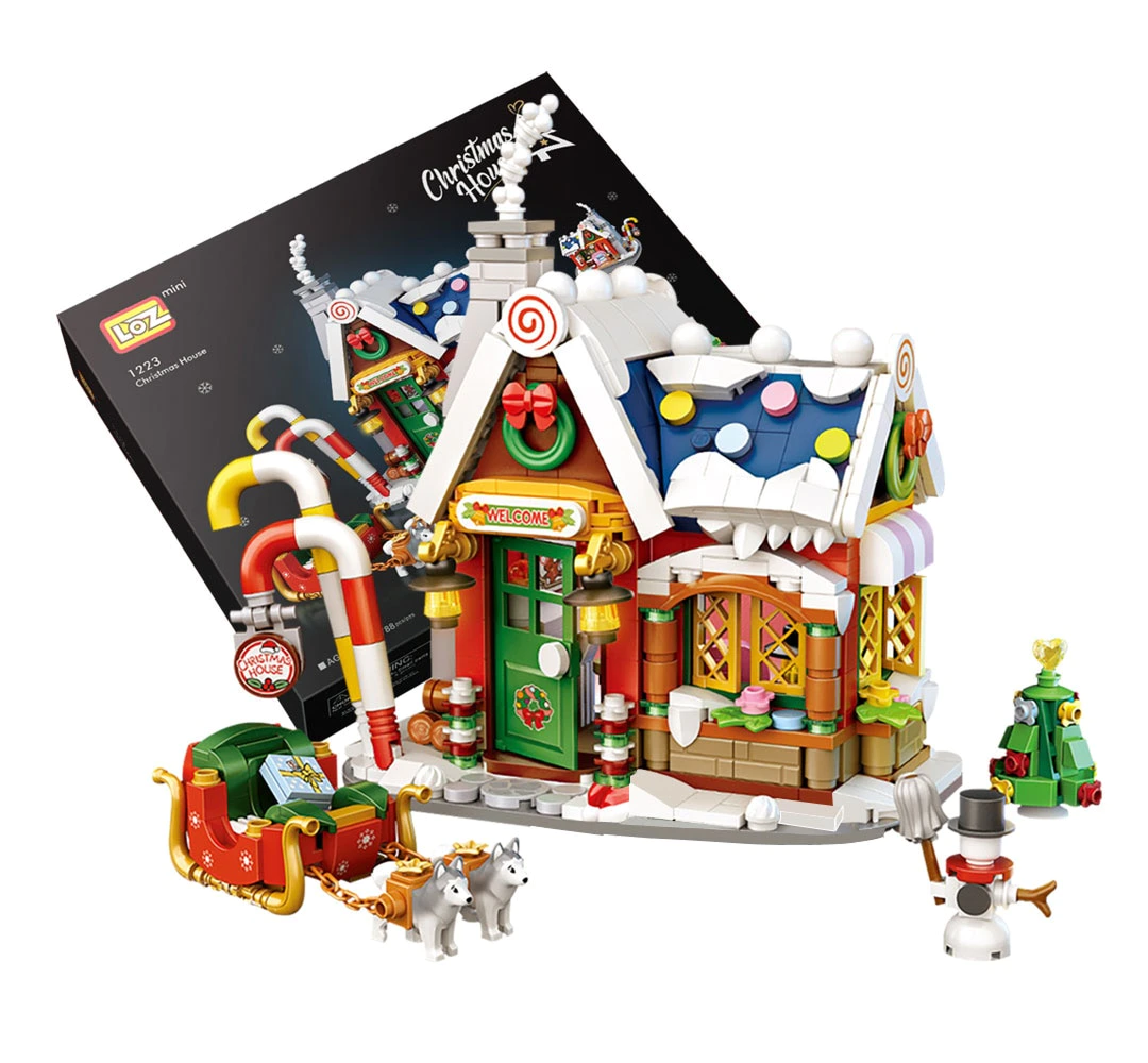Special Winter Christmas House - Block Center