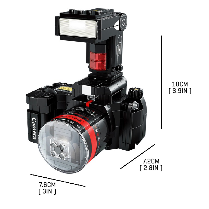 Flashy DSLR Camera - Block Center