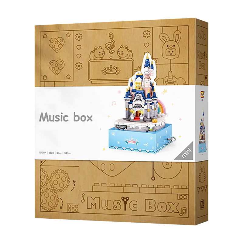 Musical Princess Castle - Block Center