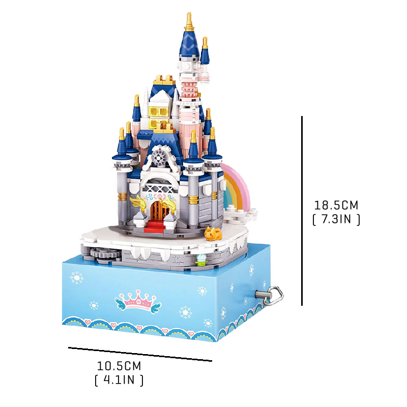 Musical Princess Castle - Block Center