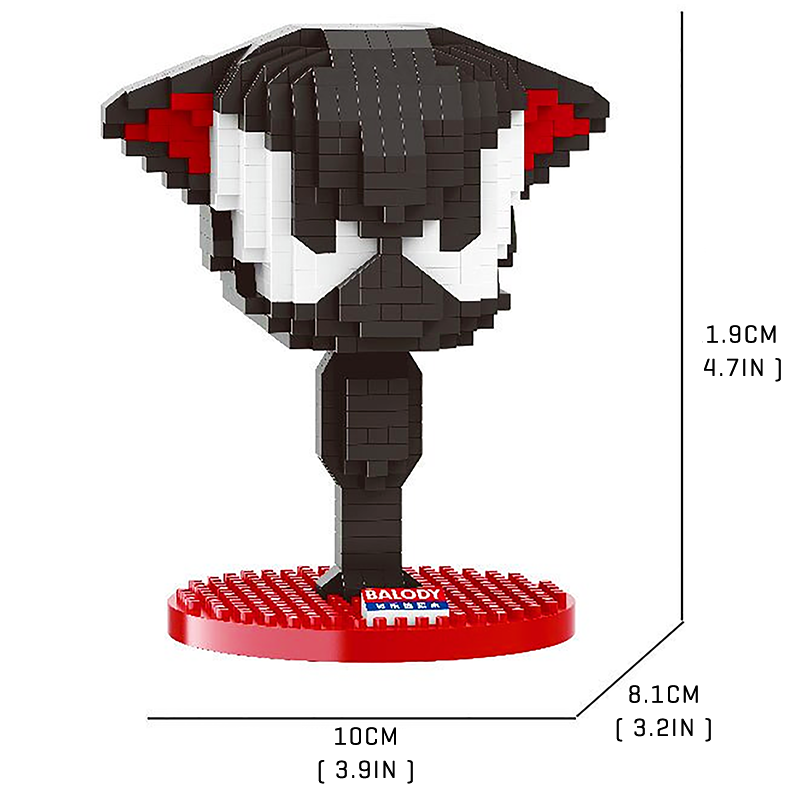 Tiny-Black Cat - Block Center