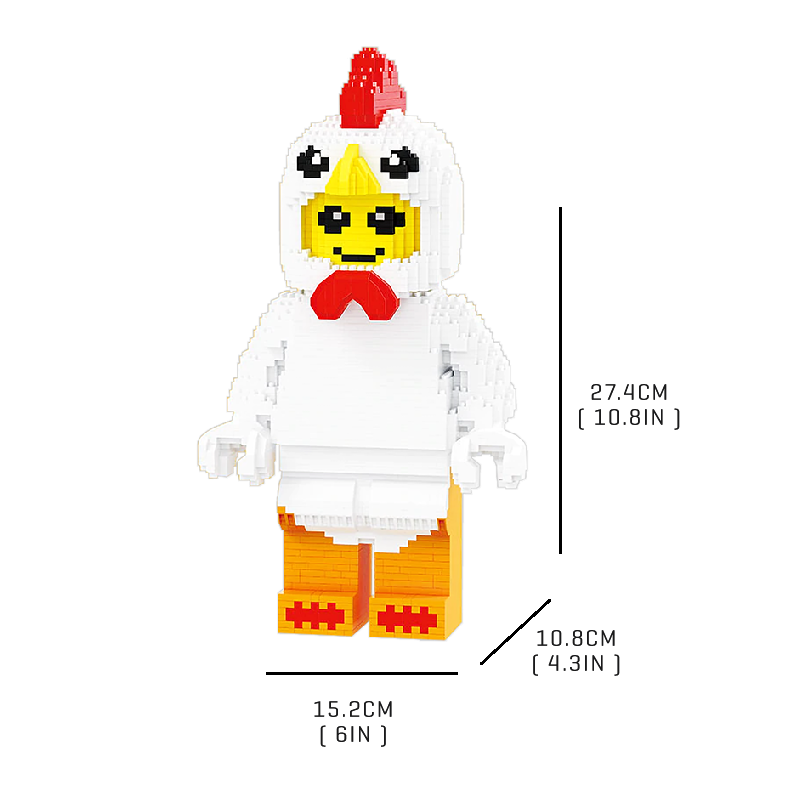 Funky Hen - Block Center