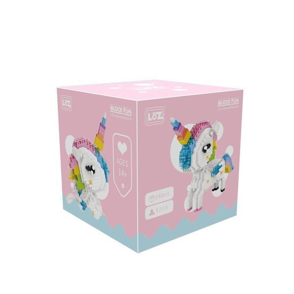 Rainbow Unicorn - Block Center