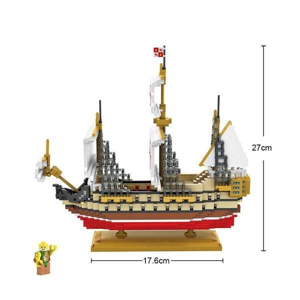 Santa Maria Ship - Block Center