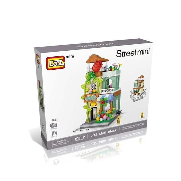 Mini Street Flower Shop - Block Center