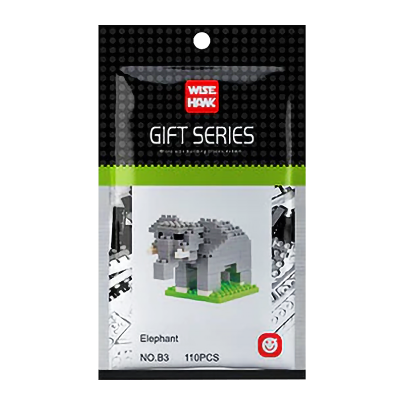 Little Grey Elephant - Block Center