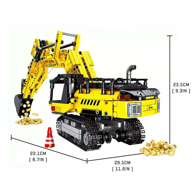 Amazing Excavator - Block Center
