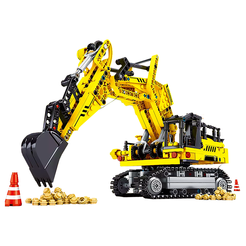 Amazing Excavator - Block Center