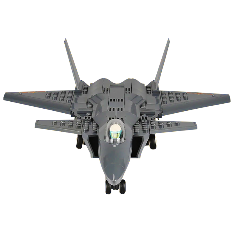 J20 Fighter Jet - Block Center