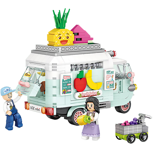 Fruit Juice Truck - Block Center