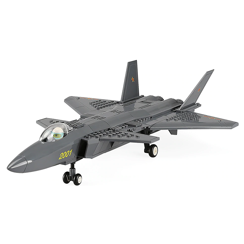 J20 Fighter Jet - Block Center