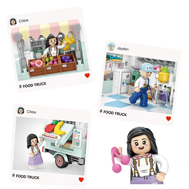 Fruit Juice Truck - Block Center