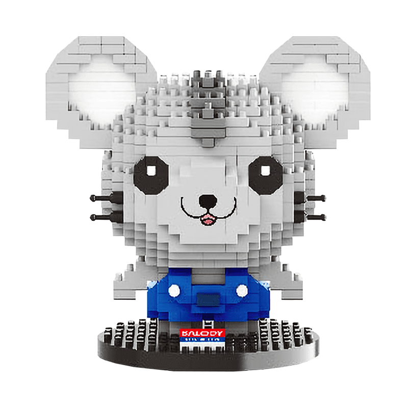 Little Grey Mouse - Block Center
