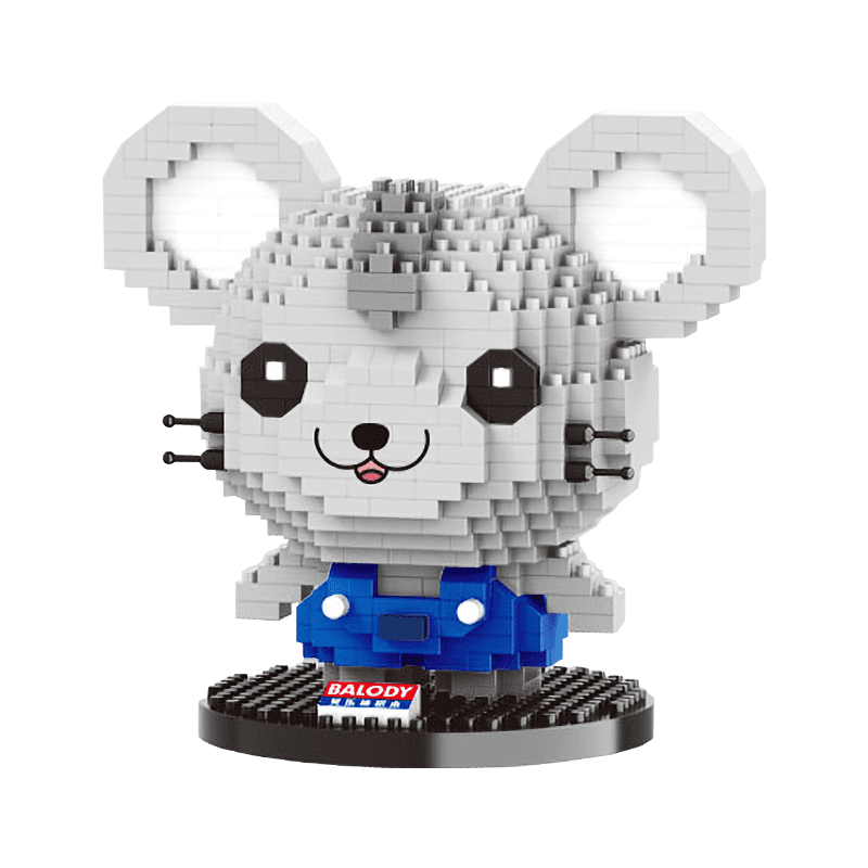 Little Grey Mouse - Block Center