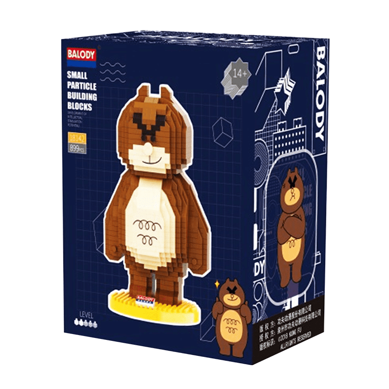 Little Grizzly Bear - Block Center