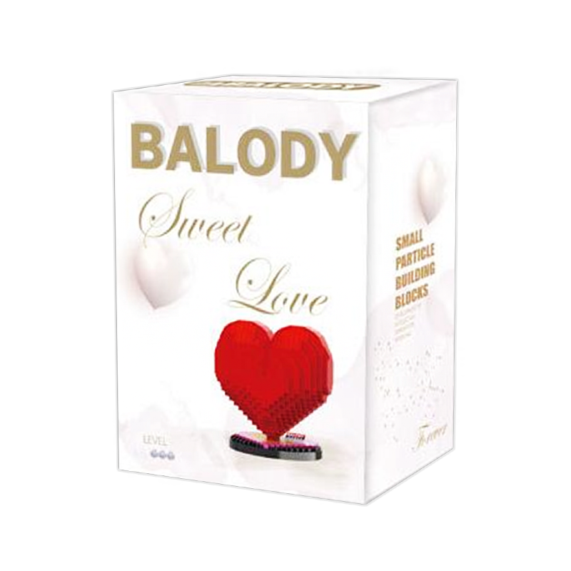 Lovely Valentine Heart - Block Center