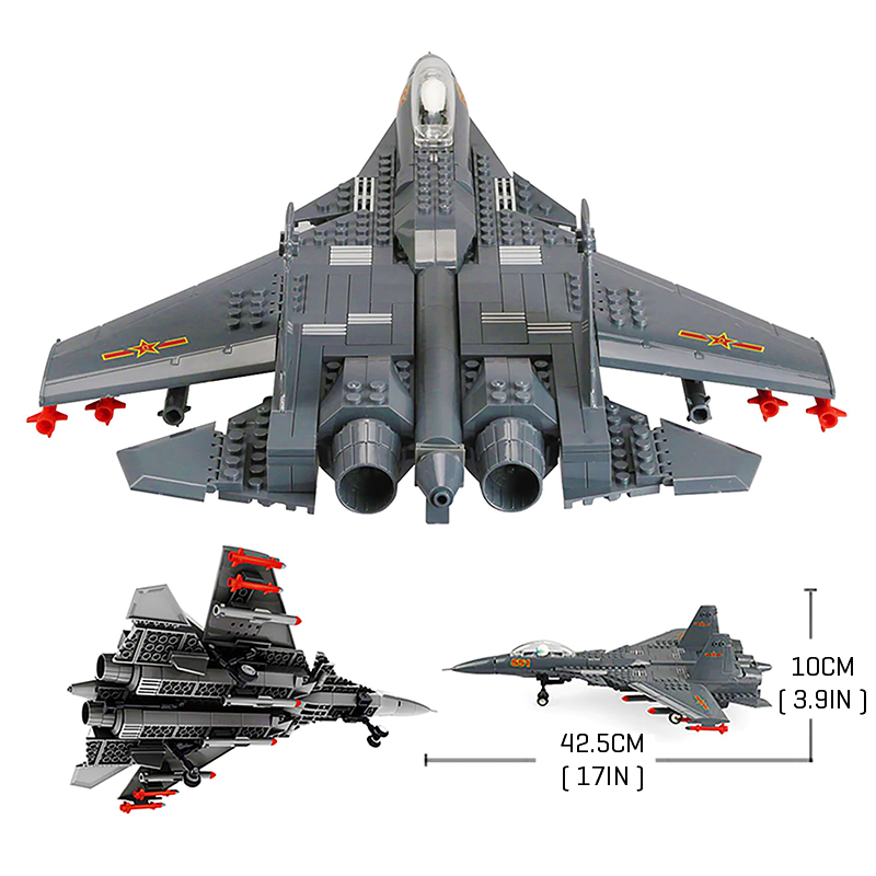 J15 Fighter Jet - Block Center