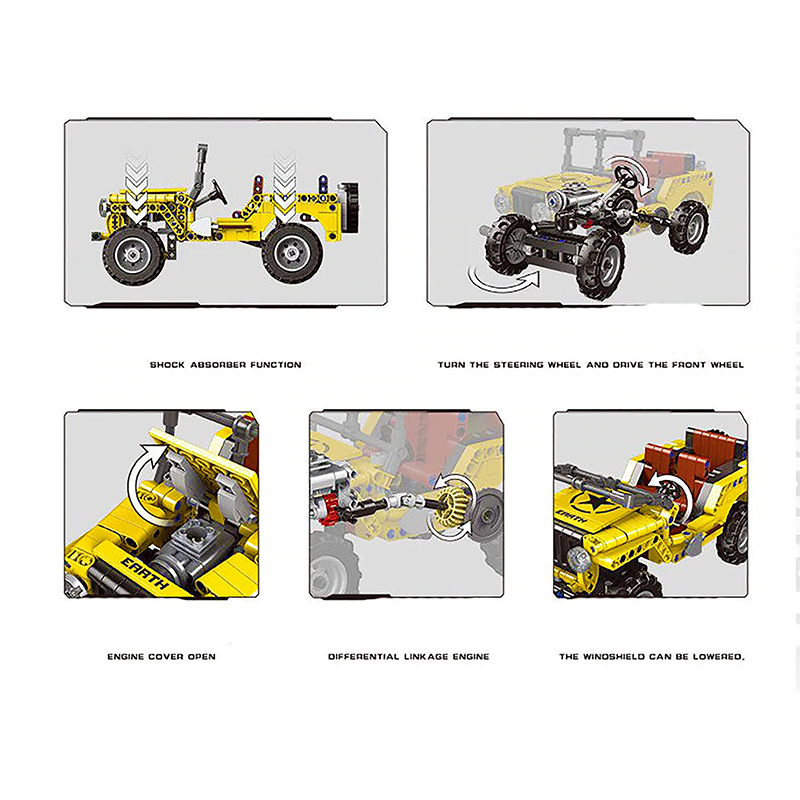 Off Road Jeep - Block Center