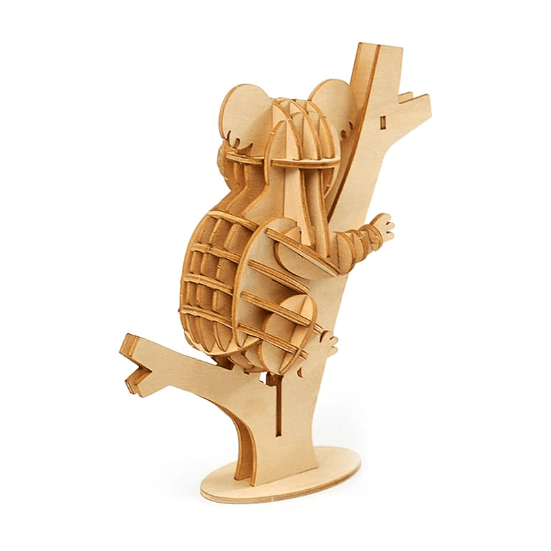 Wooden Koala Puzzle - Block Center
