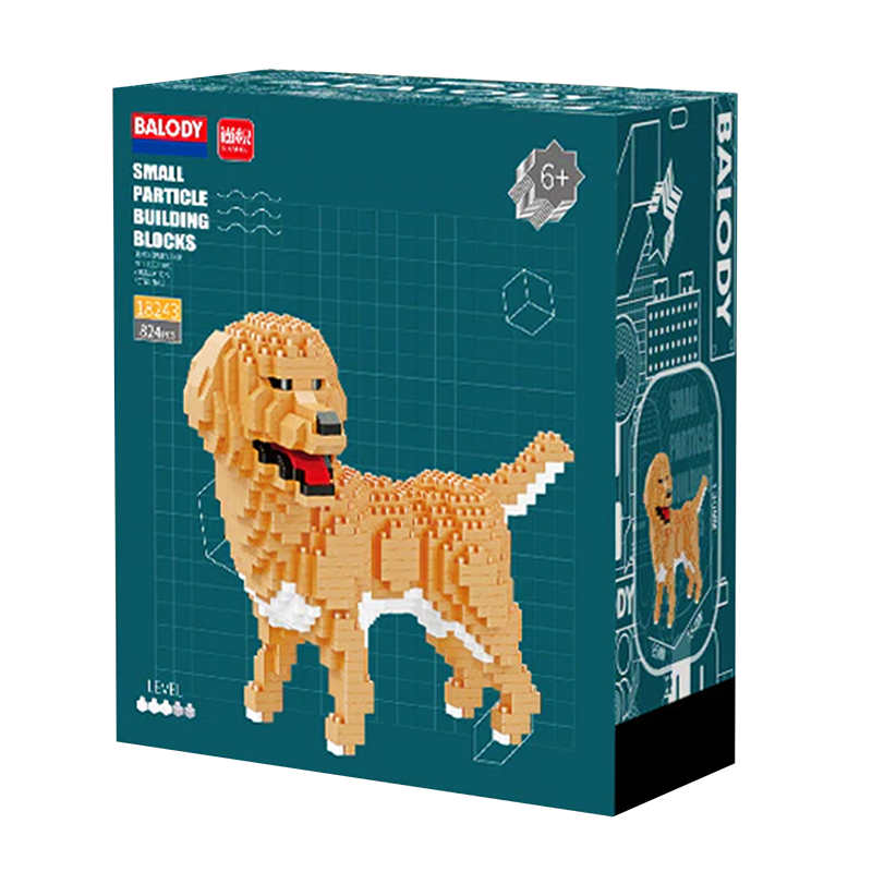 Little Labrador Retriever - Block Center