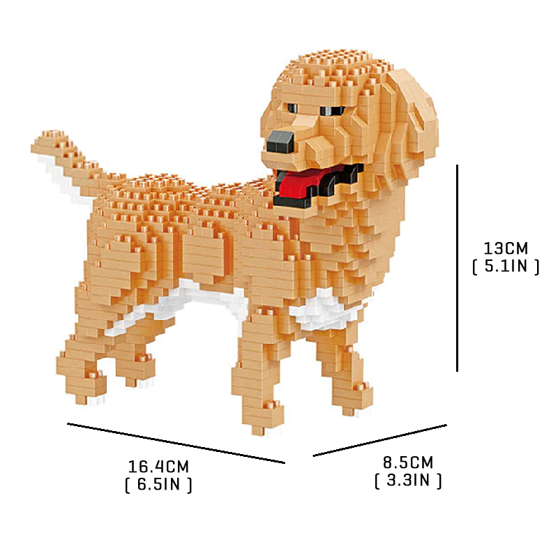 Little Labrador Retriever - Block Center