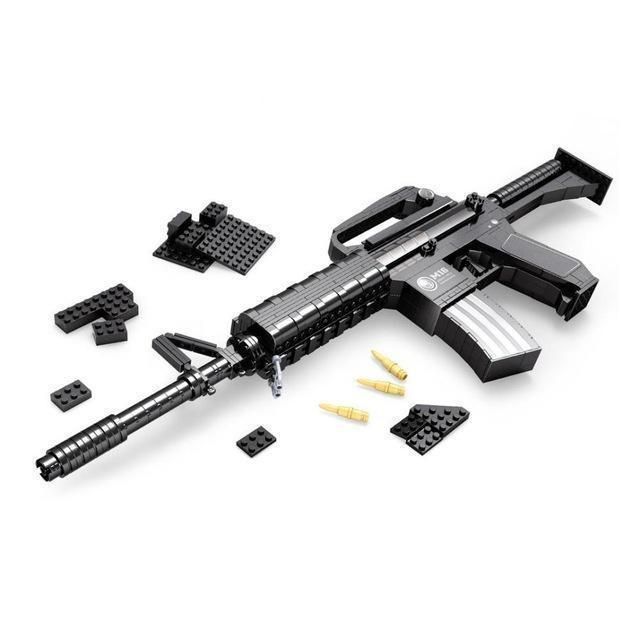 M16 Assault Rifle - Block Center 