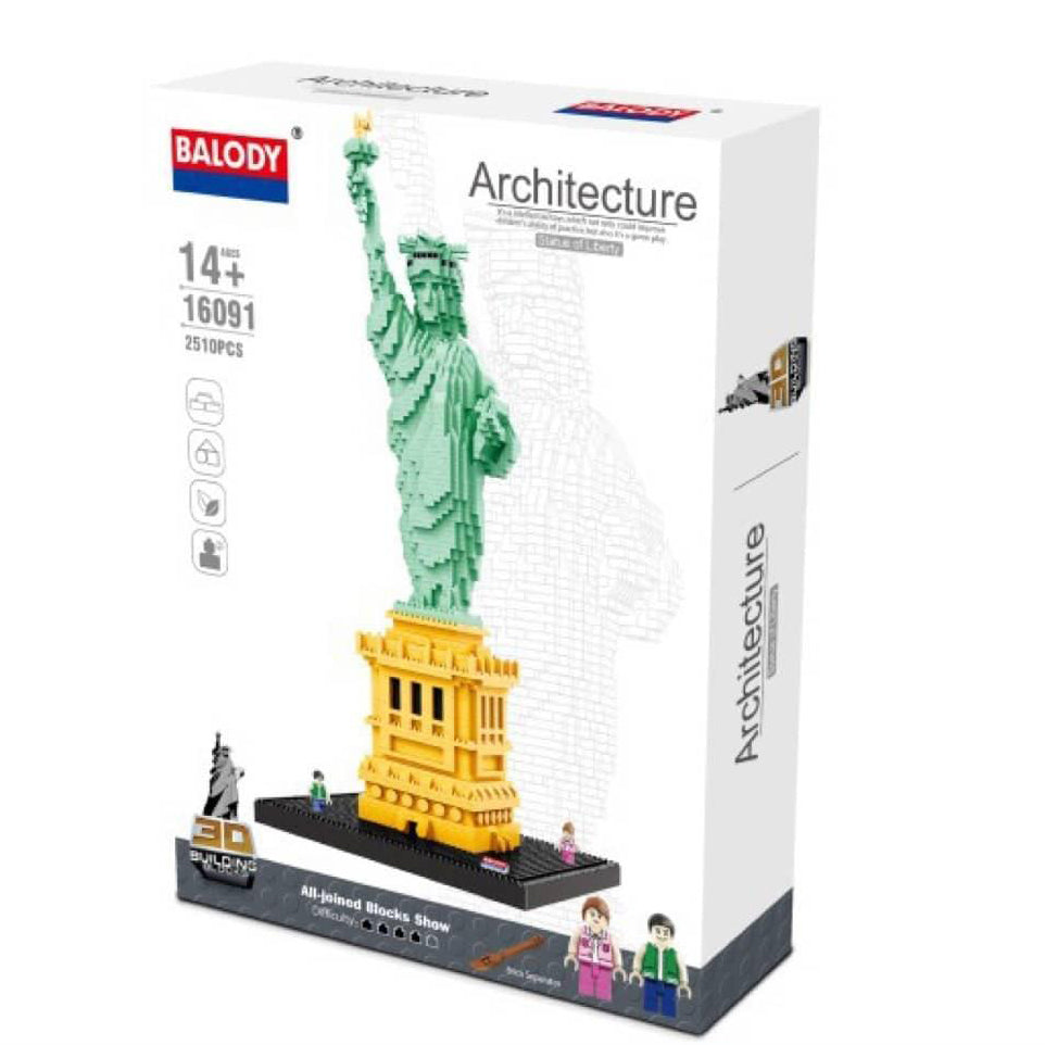 Statue of Liberty - Nano Blocks Set - Block Center