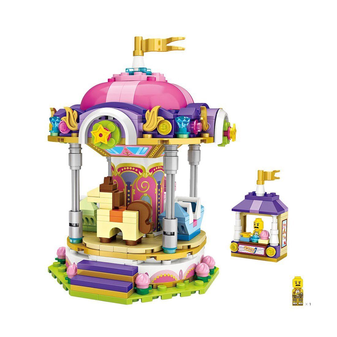 Carousel Amusement Park - Block Center