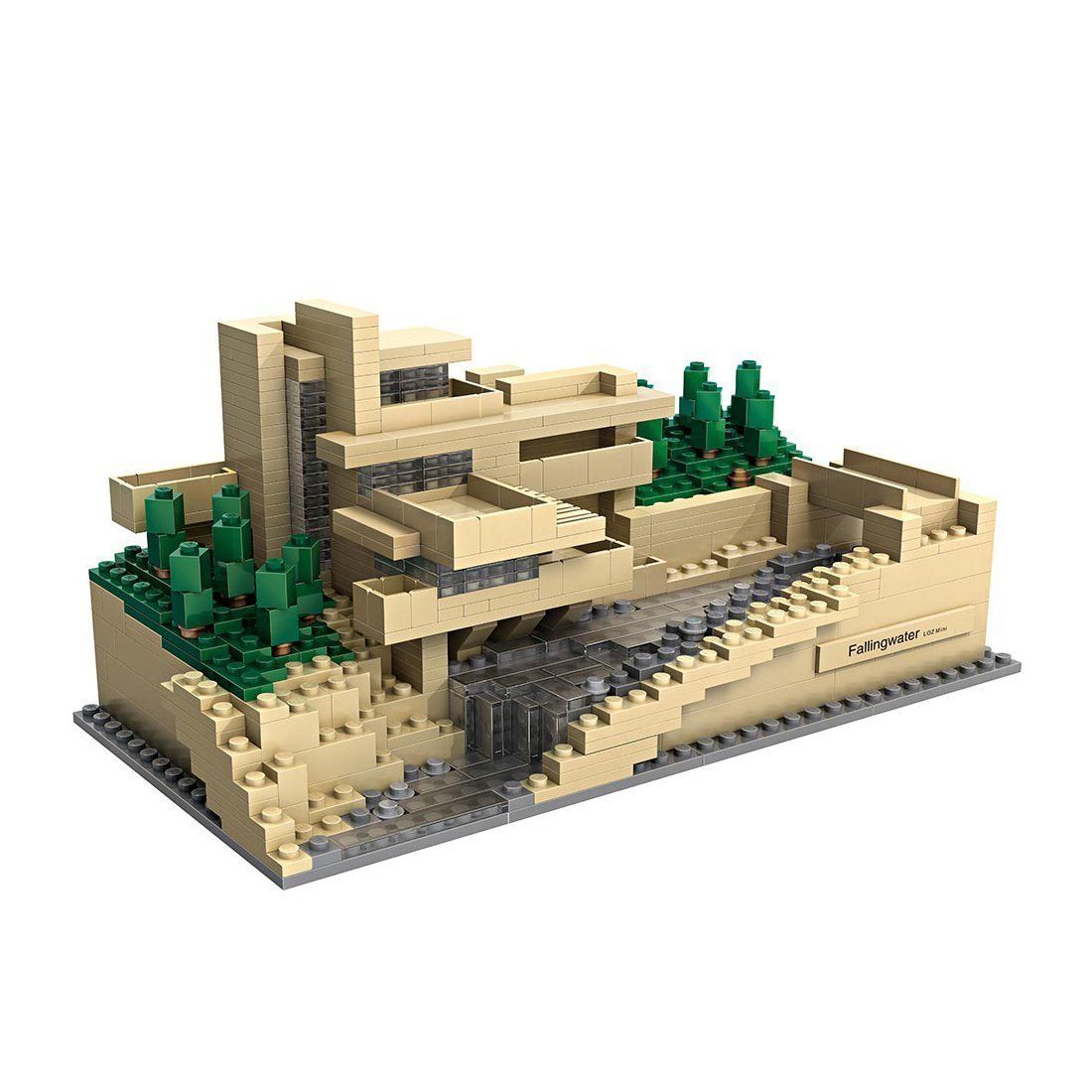 Landmarks Falling Water - Block Center