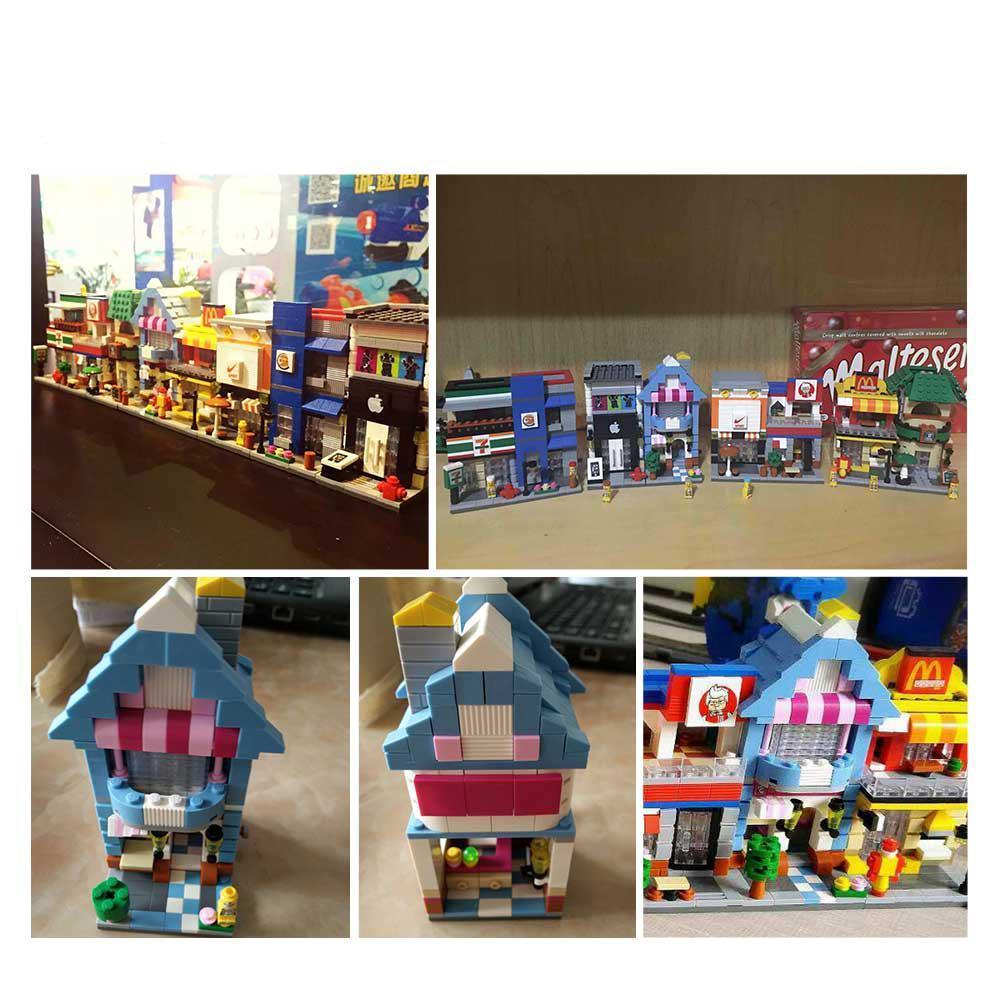 Mini Building - Donut Shop (346 pcs) - Block Center