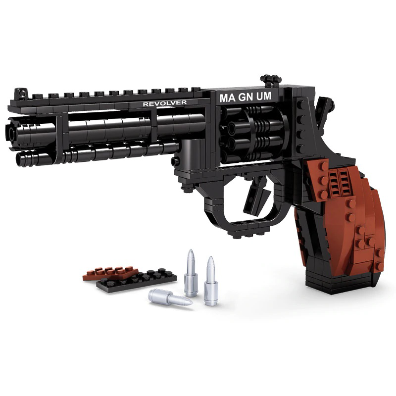 Magnum Revolver - Block Center