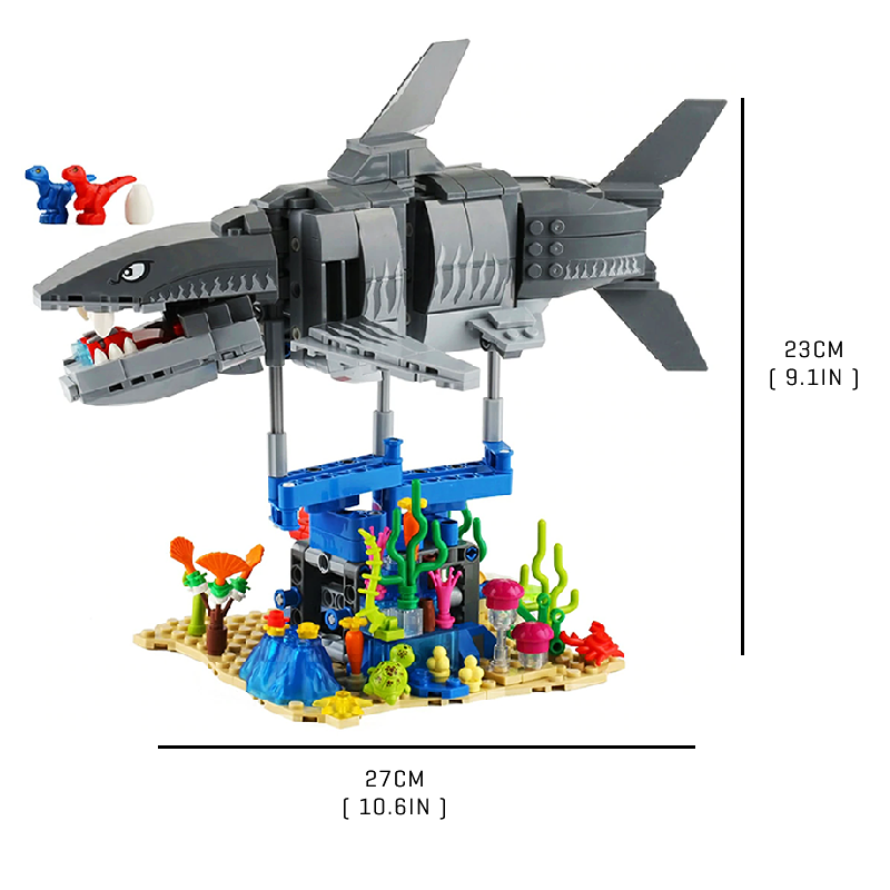 Mighty Megalodon - Block Center