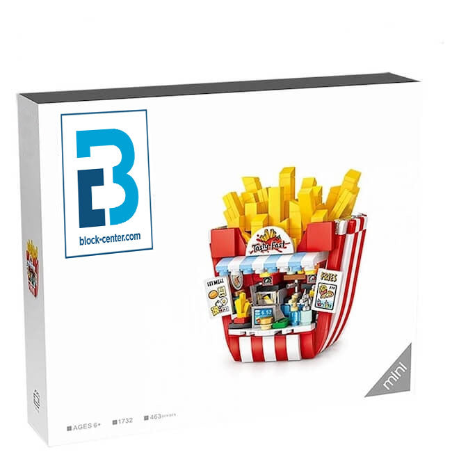 Mini Fries Shop - Amusement Park - Block Center