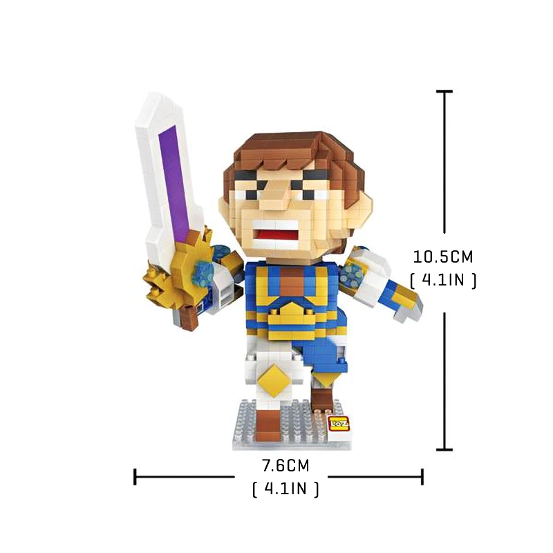 MMORPG Strong Paladin - Block Center