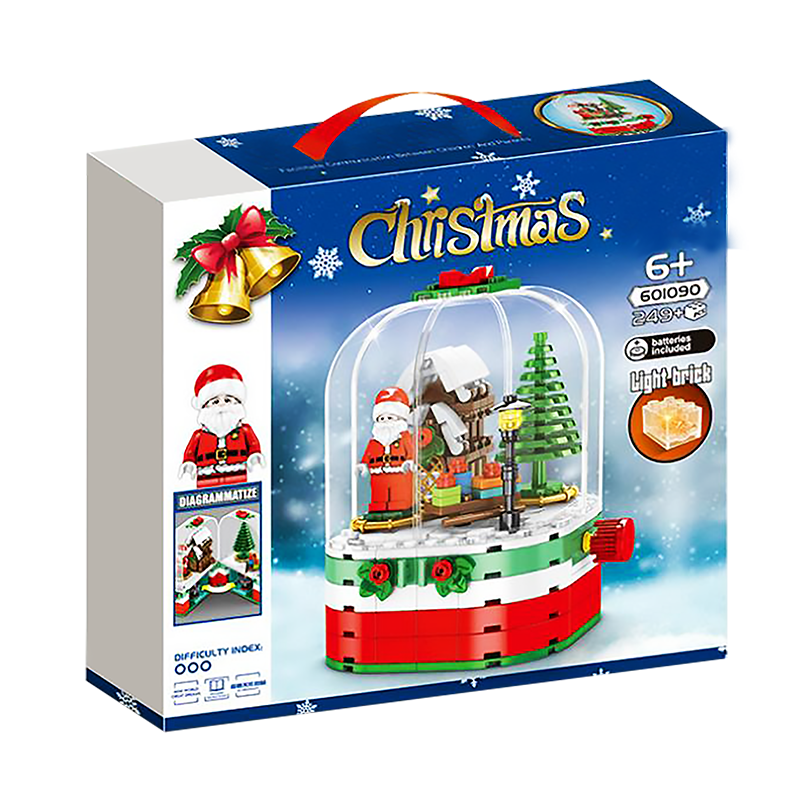 Rotating Christmas Fantasy - Block Center