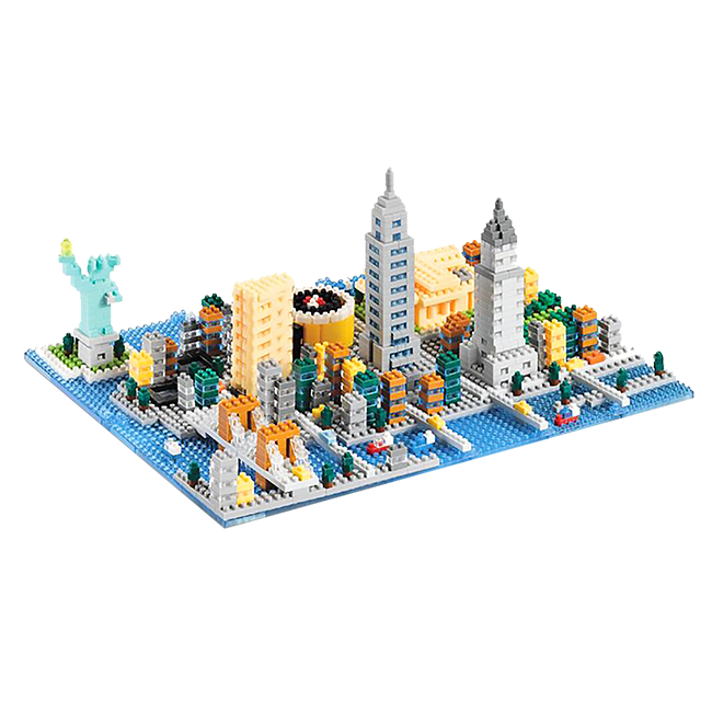 New York City Streets - Block Center