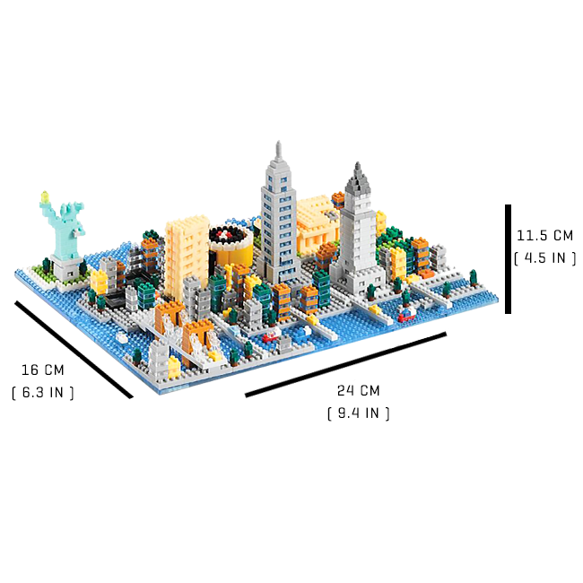 New York City Streets - Block Center