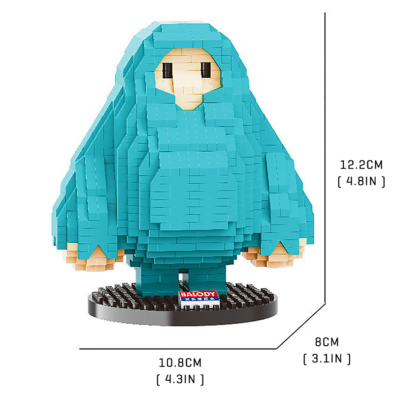 Fuzzy Orangutan - Block Center