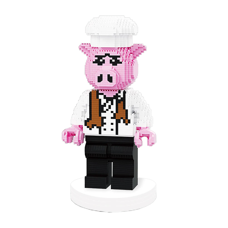 Chef Porky Piggy - Block Center