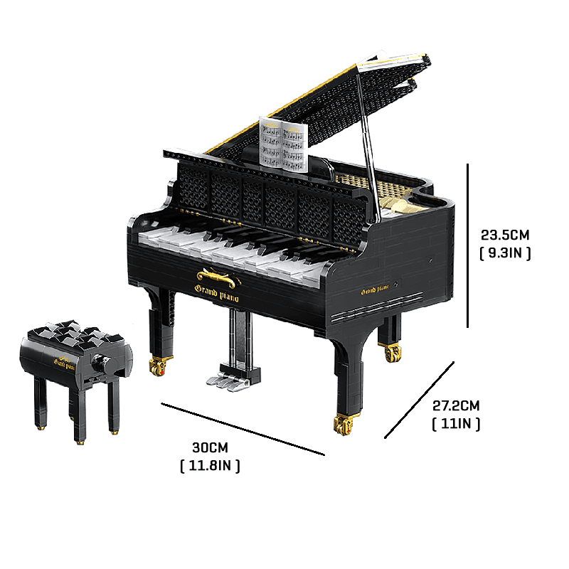 Grand Piano - Block Center