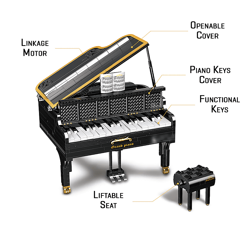 Grand Piano - Block Center