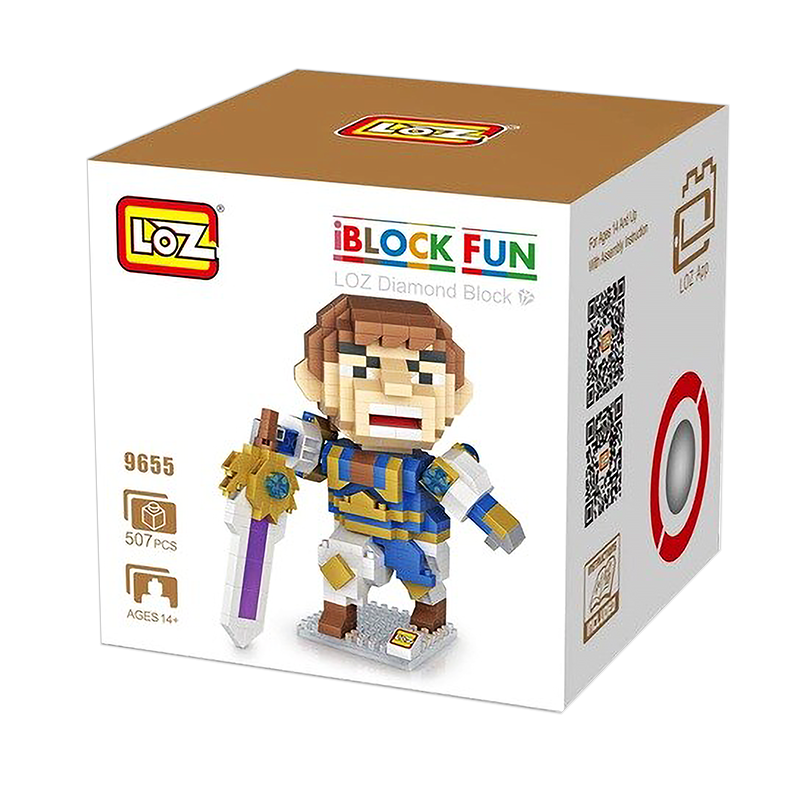 MMORPG Strong Paladin - Block Center