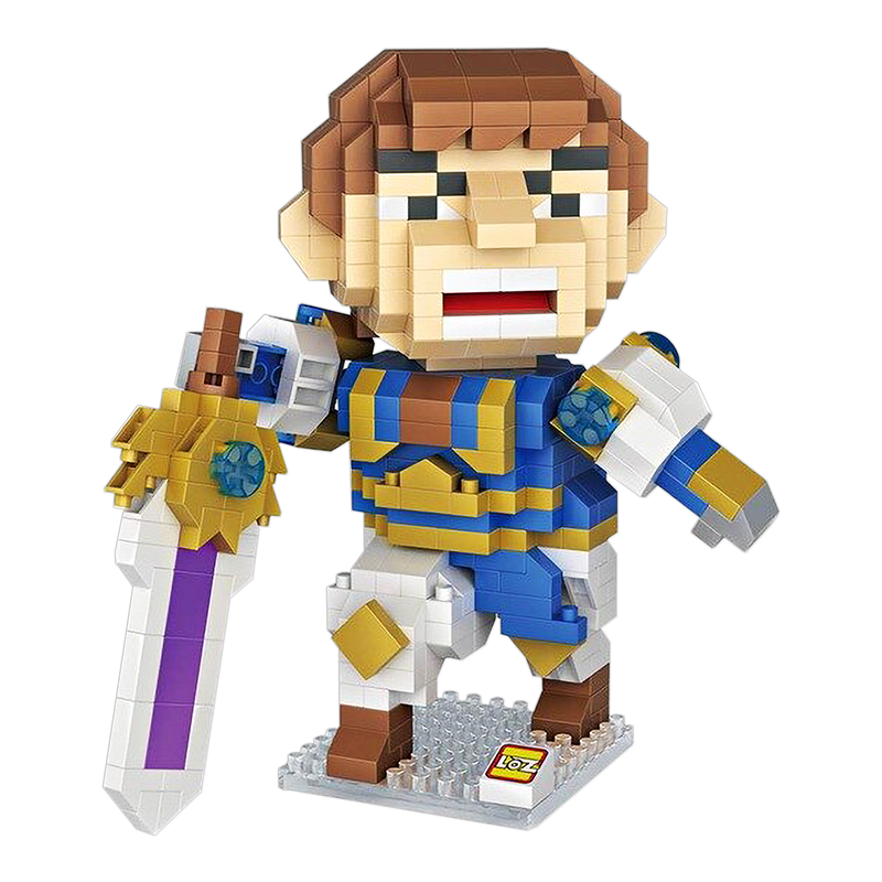 MMORPG Strong Paladin - Block Center