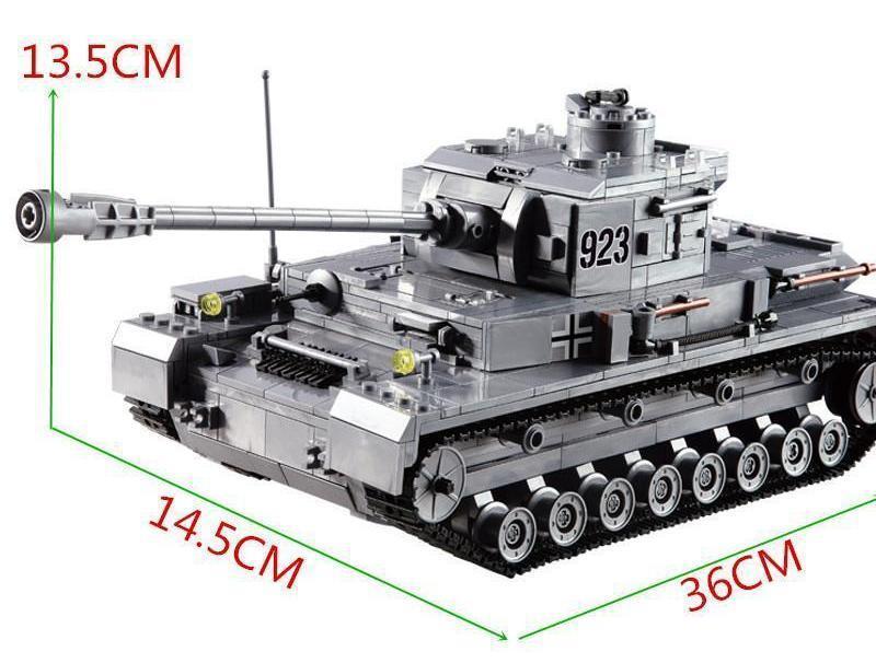 Panzerkampfwagen IV Tank - Block Center