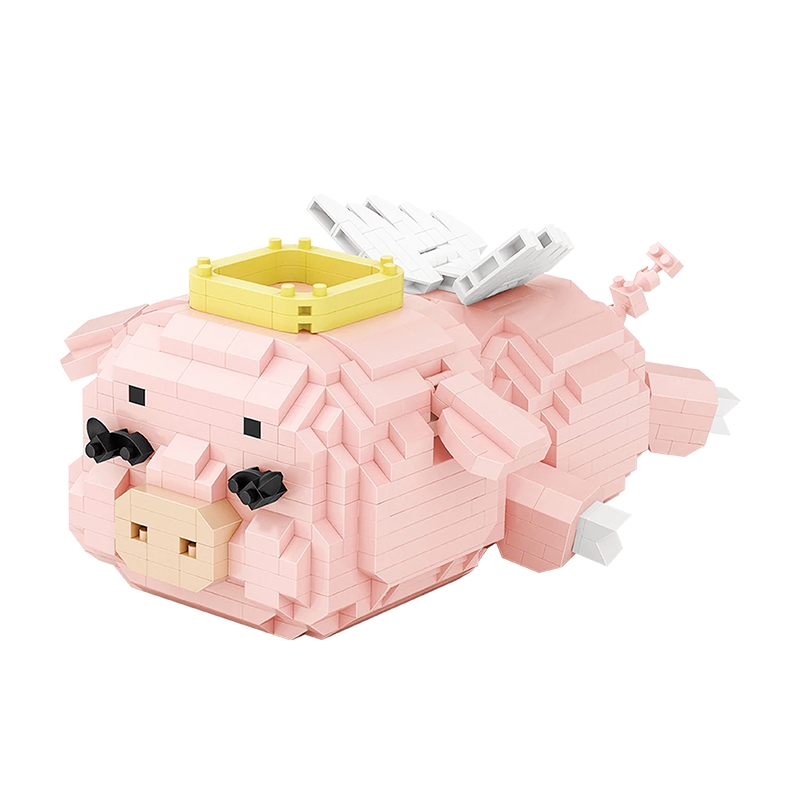 Little Angel Pig - Block Center